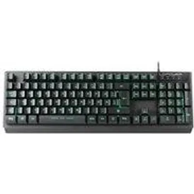 LC Power LC-KEY-4B-LED - Tastatur - hintergrundbeleuchtet - USB - Deutsch - Schwarz - Einzelhandel
