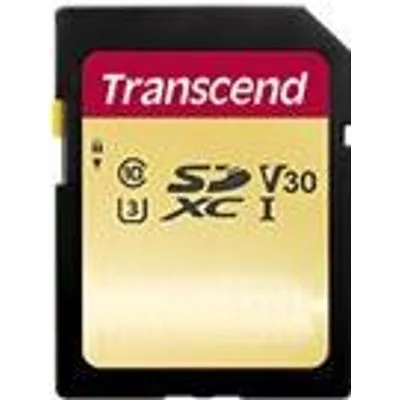 64GB UHS-I U3 SD card MLC - Extended Capacity SD (SDXC) (TS64GSDC500S)