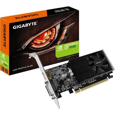 Gigabyte GT 1030 Low Profile D4 2G - Grafikkarten - GF GT 1030 - 2GB DDR4 - PCIe 3.0 Low-Profile - DVI, HDMI (GV-N1030D4-2GL)