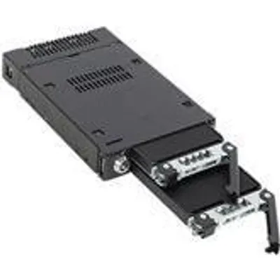 ICY Dock ToughArmor MB834M2K-B - Mobiles Speicher-Rack mit Kühlkörper - M.2 - M.2 NVMe Card - U.2 - Schwarz (MB834M2K-B)