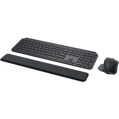 Logitech MX Keys Combo for Business - Tastatur-und-Maus-Set - hinterleuchtet - kabellos - Bluetooth LE - QWERTZ - Deutsch - Graphite (920-010926)