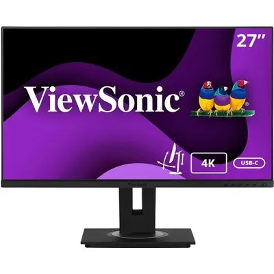 Viewsonic VG2756-4K Computerbildschirm 68,6 cm (27 ) 3840 x 2160 Pixel 4K Ultra HD Schwarz [Energieklasse F] (VG2756-4K)