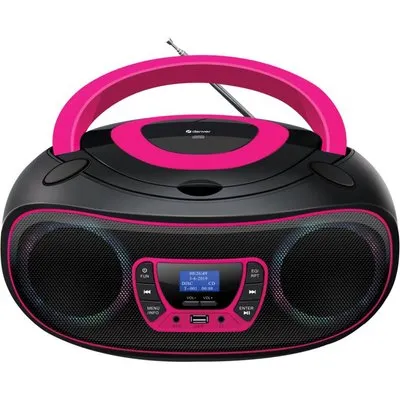 Denver TDB-212 DAB+ Boombox FM/BT/USB/CD/AUX pink (TDB-212P)