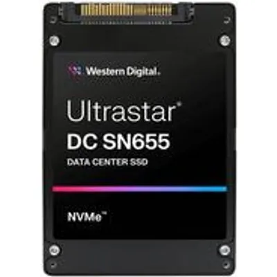 WD Ultrastar DC SN655 WUS5EC0B1ESP7Y3 - SSD - Datencenter - 30.72 TB - intern - 2.5 (6.4 cm) - U.3 PCIe 4.0 (NVMe) (0TS2509)