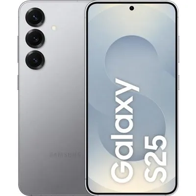 Samsung Galaxy S25 128GB Silver Shadow EU 15,64cm (6,2) OLED Display, Android 15, 50MP Triple-Kamera [Energieklasse B] (SM-S931BZSDEUE)