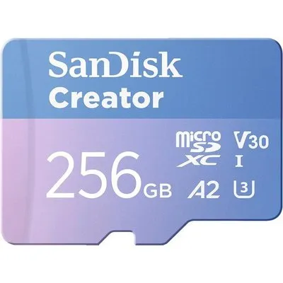 SanDisk Creator MicroSD 256GB (SDSQXAV-256G-GN6MS)
