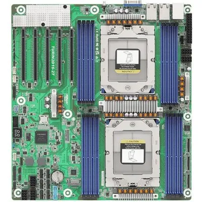 ASRock Rack TURIN2D16-2T Server-Mainboard SSI EEB AMD EPYC SP5 512 GB DDR5 2x 10GbE (TURIN2D16-2T)