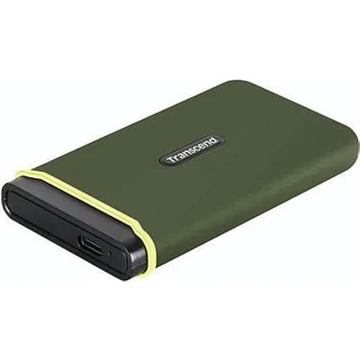 Transcend ESD380C - 1000 GB - USB Typ-A auf USB Typ-C - 3.2 Gen 2 (3.1 Gen 2) - 2000 MB/s - Passwortschutz - Grün (TS1TESD380C)