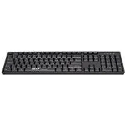 GCQ CleanType Easy Basic - Tastatur - Kunststoff, für medizinischen Bereich - waschbar - USB - QWERTY - USA - Schwarz