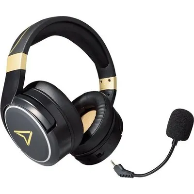 Lexip Steelplay Metaltech Wireless Gaming Headset 2.4 GHz schwarz/gold (JVAMUL00162)