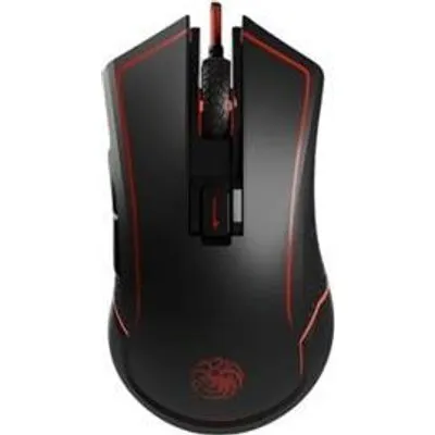 Lexip Game of Thrones Targaryen Gaming-Maus Wireless Optisch 4800 DPI Beidhändig Schwarz/Rot (TSXLXMS0005)