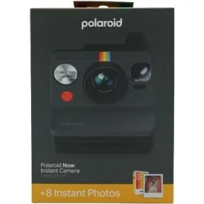 Polaroid Now Gen3 Everything Box Sofortbildkamera Schwarz mit Auto-Fokus und App