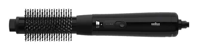 Braun Haircare Lockenbürste, warmluft, 300 Watt Leistung, Kaltstufe, Aufsätze: 2, Rundbürste (BRAS150E)