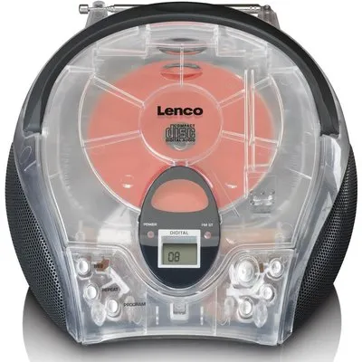 Lenco SCD-24TR Radio Tragbar Digital Transparent (SCD24TRANS)