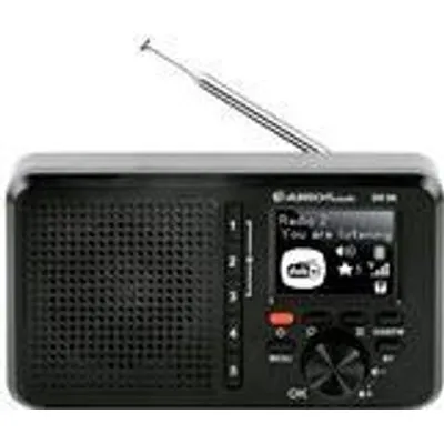 Albrecht DR 86 kleines Senioren Digitalradio DAB+/UKW, schwarz (27861)