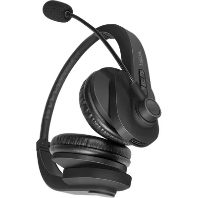 LogiLink - Headset - On-Ear - Bluetooth - kabellos - Schwarz
