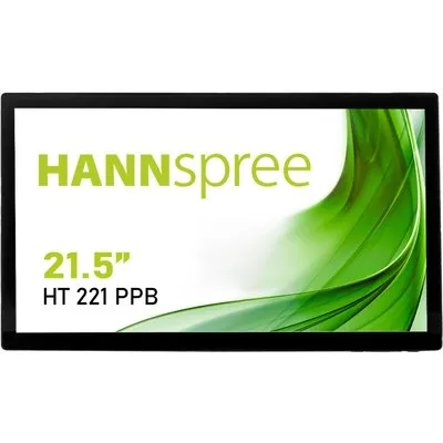 Hannspree HT 221 PPB 54,6 cm (21.5 ) 1920 x 1080 Pixel Multitouch Schwarz [Energieklasse D] (HT221PPB)