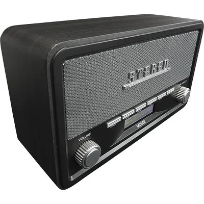DENVER DAB-18DARKGREY - Tragbares DAB-Radio - 4 Watt - Dunkelgrau (111111000510)