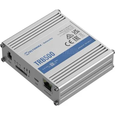 Teltonika TRB500 - Edelstahl - Aluminium - DIN-Schienen-/Wandmontage - LAN - Leistung - Signalstärke - Status - IP30 - Extern (TRB500)