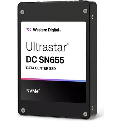 WD Ultrastar DC SN655 WUS5EA138ESP7E3 - SSD - 3,84TB - intern - 2.5 (6,4 cm) - U.3 PCIe 4,0 (NVMe) (0TS2461)