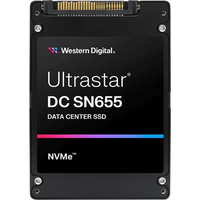 Western Digital Ultrastar DC SN655 U.3 - 7.68 TB PCI Express 4.0 TLC 3D NAND NVMe (0TS2462)