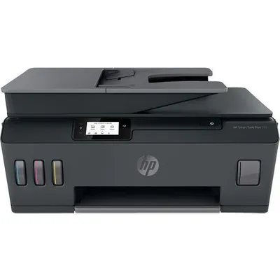 HP Inc HP Smart Tank Plus 570 Wireless All-in-One - Multifunktionsdrucker - Farbe - Tintenstrahl - nachfüllbar - Legal (216 x 356 mm) (Original) - A4/Legal (Medien) - bis zu 10 Seiten/Min. (Kopieren) - bis zu 11 Seiten/Min. (Drucken) - 100 Blatt - USB 2.0, Wi-Fi(n), Bluetooth (5HX14A)