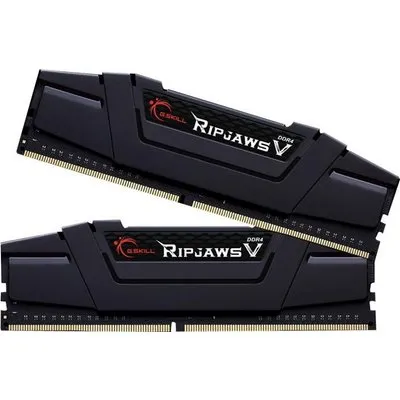 G.Skill Ripjaws V - DDR4 - 16 GB: 2 x 8 GB - DIMM 288-PIN - 3600 MHz / PC4-28800 - CL18 - 1.35 V - ungepuffert - non-ECC - Classic Black (F4-3600C18D-16GVK)