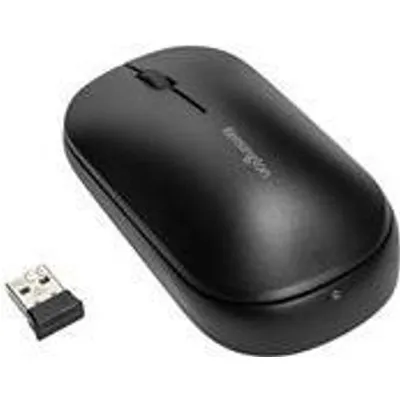 Kensington SureTrack Dual Wireless Mouse - Maus - optisch - 4 Tasten - kabellos - 2.4 GHz, Bluetooth 3.0, Bluetooth 5.0 LE - kabelloser Empfänger (USB) - Schwarz