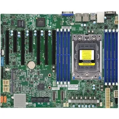 Super Micro SUPERMICRO H12SSL-CT - Motherboard - ATX - Socket SP3 - USB3.0 - 2 x 10 Gigabit LAN - Onboard-Grafik (MBD-H12SSL-CT-B)