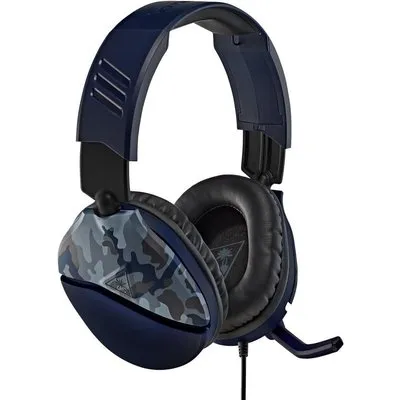 TURTLE BEACH Over-Ear Stereo Gaming-Headset Recon 70 Camo, Blau (00191850)