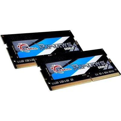 G.Skill Ripjaws - DDR4 - Kit - 16 GB: 2 x 8 GB - SO DIMM 260-PIN - 3200 MHz / PC4-25600 - CL22 - 1.2 V - ungepuffert - non-ECC (F4-3200C22D-16GRS)