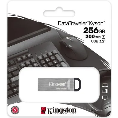 Kingston DataTraveler Kyson - USB-Flash-Laufwerk - 256GB - USB 3,2 Gen 1 (DTKN/256GB)