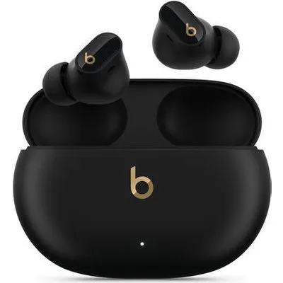 Apple Beats Studio Buds + - True Wireless-Kopfhörer mit Mikrofon - im Ohr - Bluetooth - aktive Rauschunterdrückung - Schwarz/Gold (MQLH3ZM/A)
