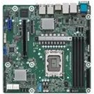 ASRock Rack W680D4U-2L2T/G5 - Motherboard - micro ATX - LGA1700-Sockel - W680 Chipsatz - USB 3,2 Gen 1 - 2 x 10 Gigabit LAN, 2 x Gigabit LAN - Onboard-Grafik (W680D4U-2L2T/G5)