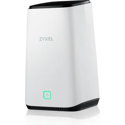 Zyxel Nebula FWA510 5G NR WLAN-Router WiFi 6 Tri-Band AX3600 Multi-Gigabit Schwarz-Weiß (FWA-510-EU0102F)