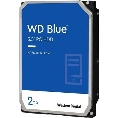 WD Blue WD20EARZ - Festplatte - 2TB - intern - 3.5 (8,9 cm) - SATA 6Gb/s - 5400 U/min - Puffer: 64MB (WD20EARZ)