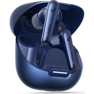 Soundcore Liberty 4 NC - Blue Kopfhörer True Wireless Stereo (TWS) im Ohr Anrufe/Musik USB Typ-C Bluetooth Blau - Navy (A3947G31)