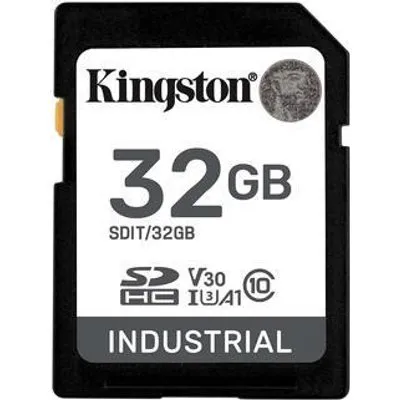 Kingston Industrial - Flash-Speicherkarte - 32GB - A1 / Video Class V30 / UHS-I U3 / Class10 - microSDHC UHS-I (SDIT/32GB)