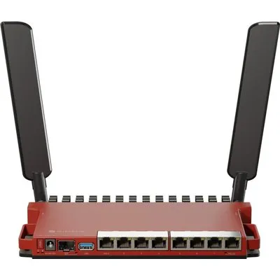 MikroTik L009 Series L009UIGS-2HAXD-IN - Router 9-Port-Switch - 1GbE, 2,5GbE 2,4 GHz (L009UIGS-2HAXD-IN)