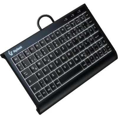 KeySonic KSK-3011ELC (DE) Tastatur USB QWERTZ Deutsch Schwarz (KSK-3011ELC (DE))