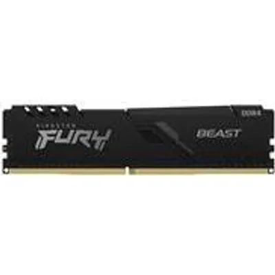 Kingston FURY Beast - DDR4 - Kit - 64 GB: 2 x 32 GB - DIMM 288-PIN - 3600 MHz / PC4-28800 - CL18 - 1.35 V - ungepuffert - non-ECC - Schwarz (KF436C18BBK2/64)
