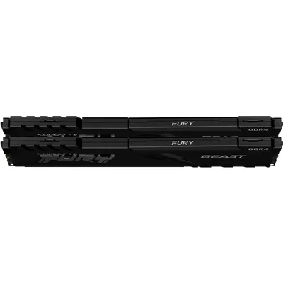 Kingston FURY Beast Black 32GB Kit (2x16GB) DDR4-3200 CL16 Arbeitsspeicher (KF432C16BBK2/32)