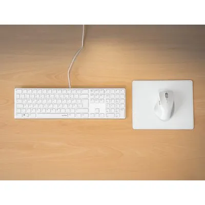 SPEEDLINK Tastatur RIVA Slim Metal Scissor weiss retail (SL-640010-WT)