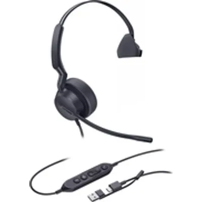 Yealink Headset UH42 Mono Teams USB-C/A - Headset - 20 KHz (1308216)