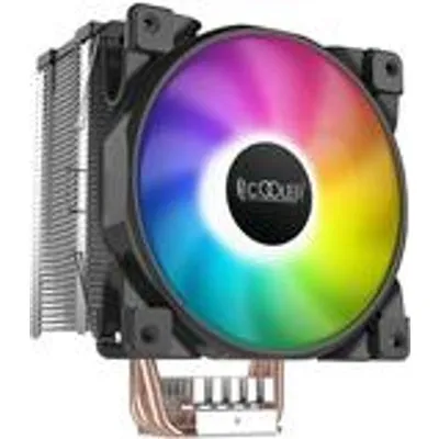 PCCOOLER GI-D56V CPU Kühler in RGB - Kühlset - 12 cm - 1000 RPM - 1800 RPM - Mehrfarbig (GI-D56V)