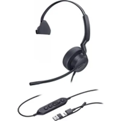 Yealink Headset UH42 Mono UC USB-C/A - Headset - 20 KHz (1308217)
