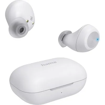 Hama Bluetooth®-Kopfhörer Spirit Chop II, TWS, In-Ear, Equalizer, Weiß (00184173)