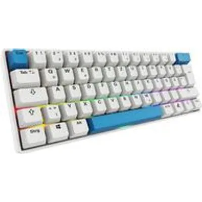 Sharkoon Skiller SGK50 S4 Gen2 PBT weiss DE-Layout Gateron G Pro 3.0 Yellow (4044951041947)