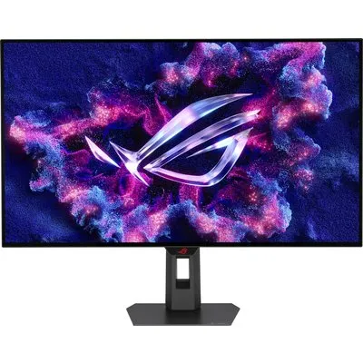 ASUS ROG Strix OLED XG32UCWMG 32 Zoll 4K UHD Gaming Monitor 81,3 cm (32) - Dual-Modus 4K bei 240 Hz FHD bei 480 Hz, 0.03ms GtG, G-Sync, FreeSync, AdaptiveSync (90LM0BW0-B01371)