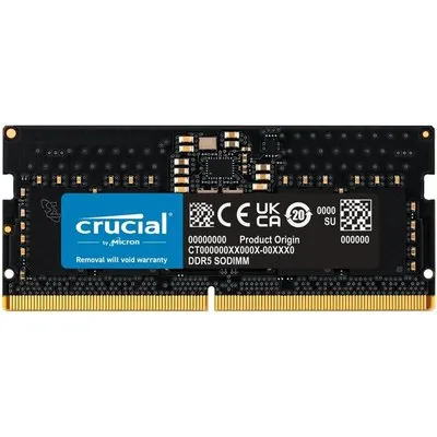 Crucial DDR5 - Modul - 8 GB - SO DIMM 262-PIN (CT8G56C46S5T)